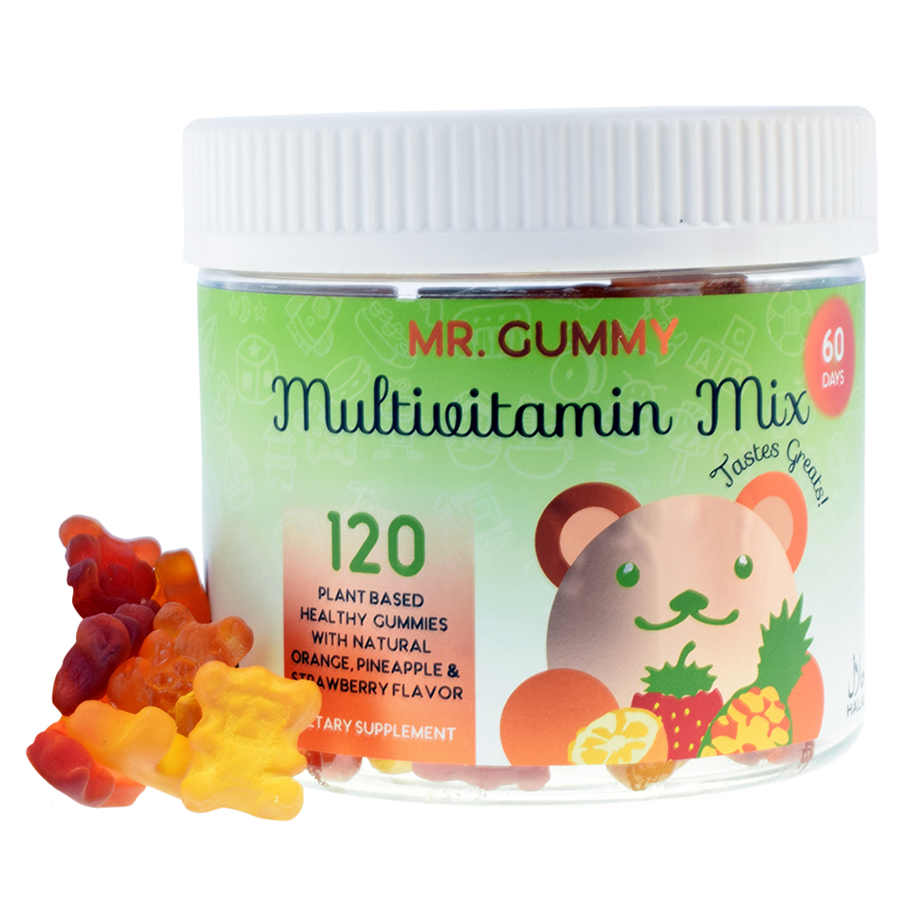 KIDS MULTIVITAMIN MIX (ORANGE, STRAWBERRY & PINEAPPLE) 120 CT