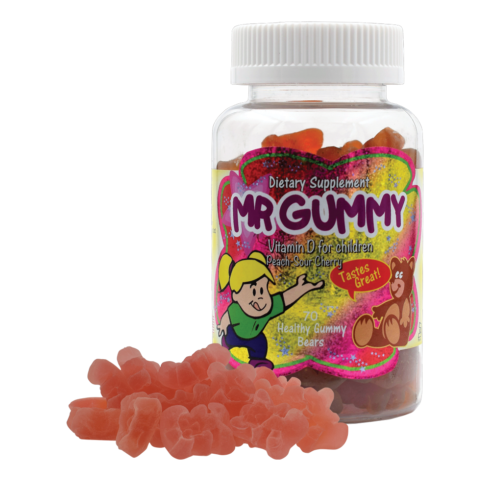 KIDS VITAMIN D3 (PEACH & SOUR CHERRY) 70 CT