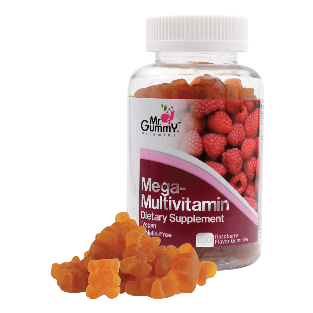 MEGA MULTIVITAMIN (RASPBERRY) 100CT