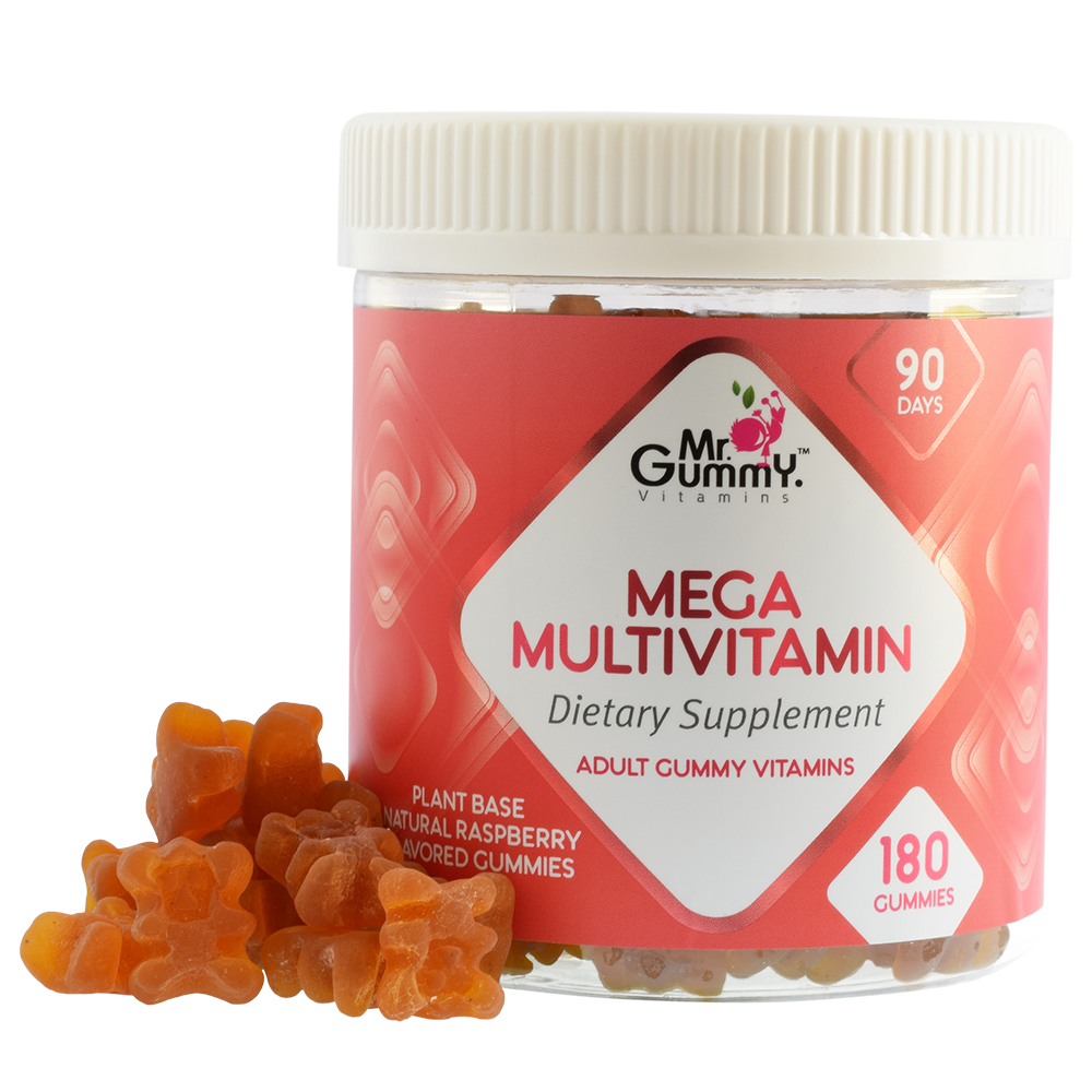 MEGA MULTIVITAMIN (RASPBERRY) 180 CT