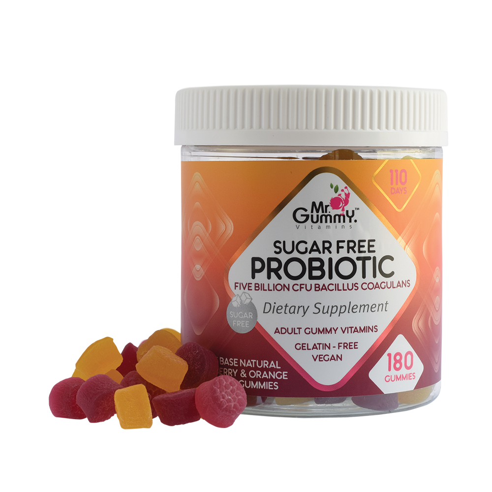 SUGAR FREE PROBIOTIC MIX (STRAWBERRY & ORANGE) 180 CT