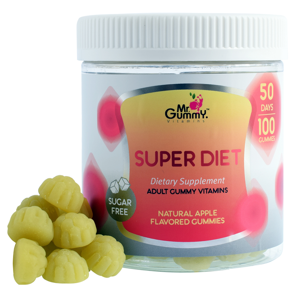 SUGAR FREE SUPER DIET (APPLE) 100 CT