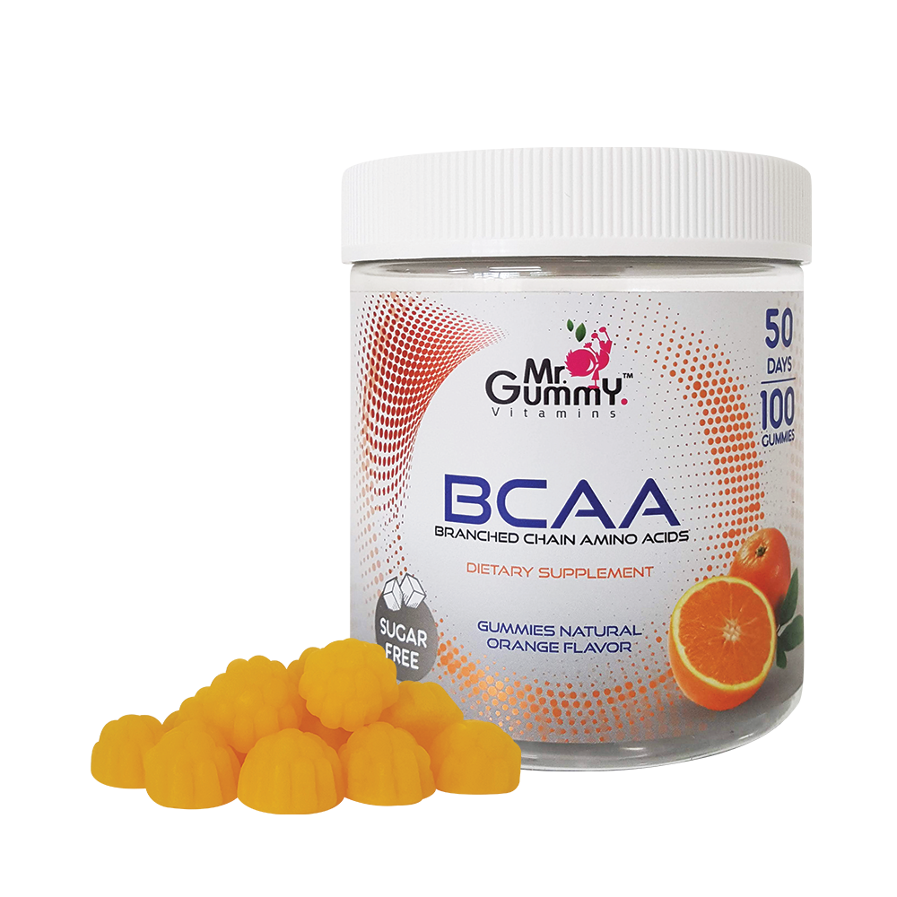 SUGAR FREE BCAA (ORANGE) 100 CT